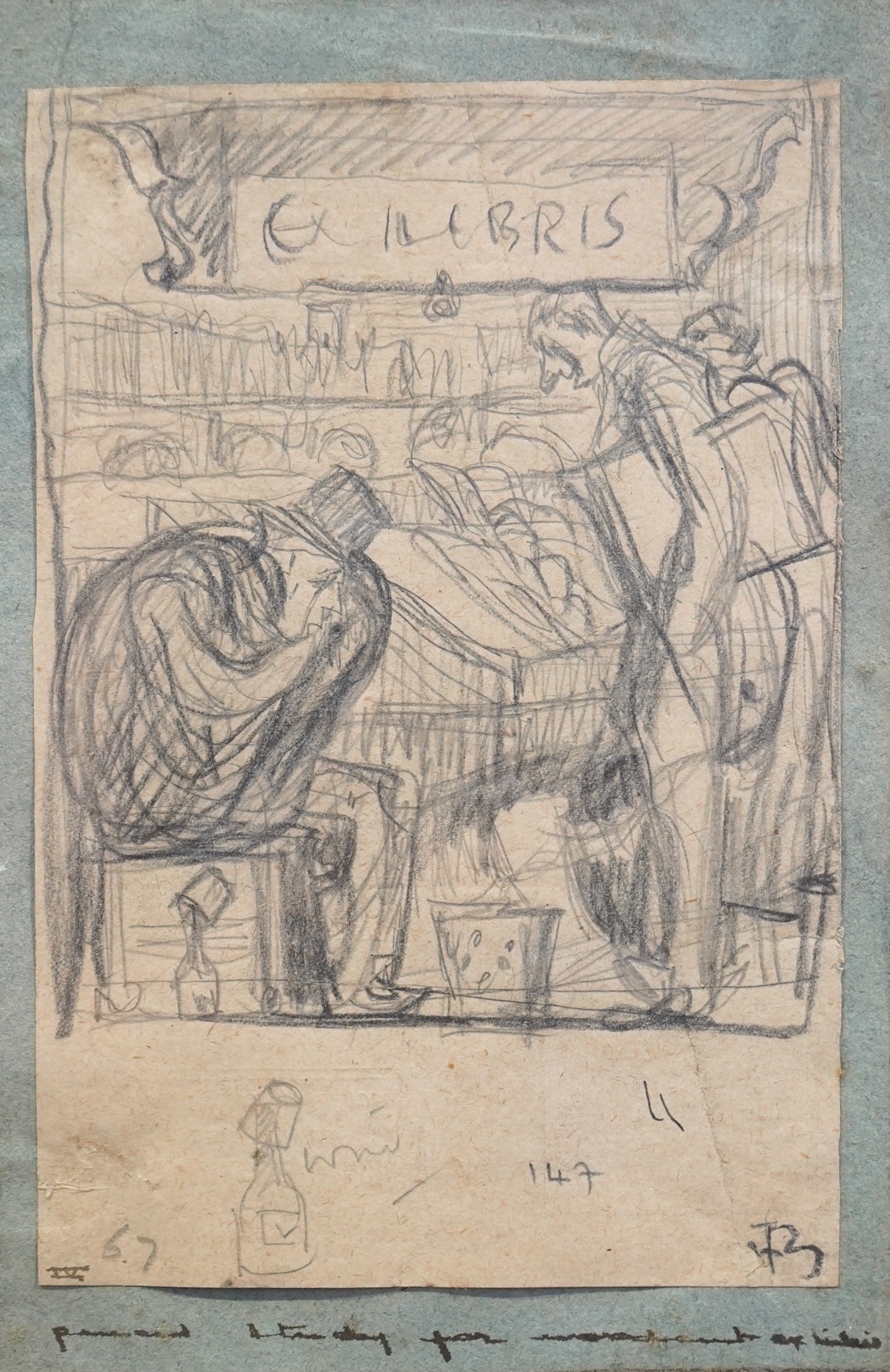 Sir Frank Brangwyn, (1867-1956), 'Ex Libris'